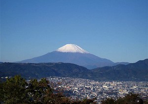 弘法山公園(権現山)から見た富士山