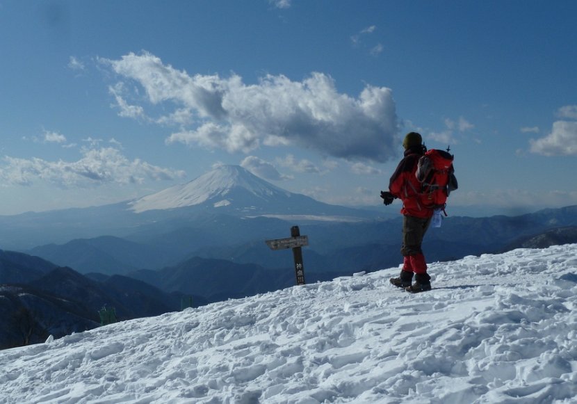 丹沢山岳賞「富士山遠望」