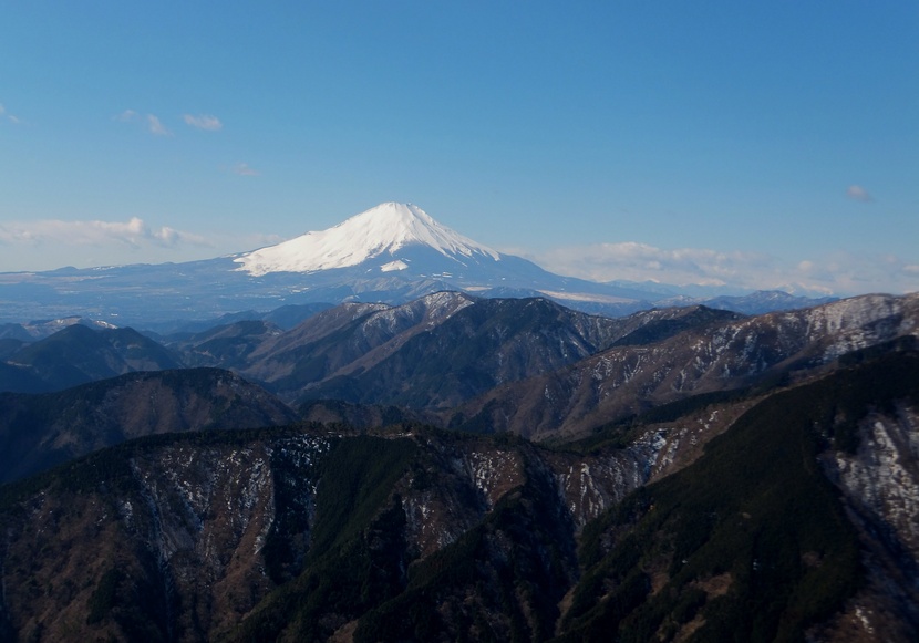 丹沢山岳賞「三ノ塔からの富士山」